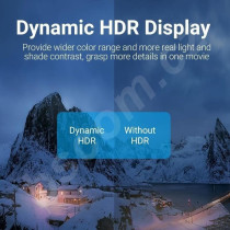 VENTION 8K HDMI Cable, HDMI 2.1 Cable, Ultra High Speed 48Gbps 8K,60Hz 7680P Dolby Vision, Enjoy The HD Vision of The Game, Compatible with PS5,PS4,PS3 (8K Silver)