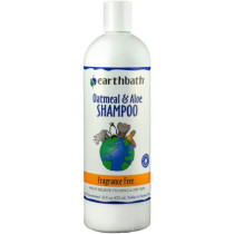 Earthbath Natural Oatmeal And Aloe Shampoo Fragrance Free 16Oz