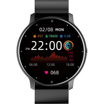 XCell Classic 5GPS Smart watch, Heart Rate/Blood Pressure/Oxygen Level Monitoring, Magnetic Charging Thimble, Water Resistance: IP67,7 Days Battery life, Compatibility: IOS/Android Black