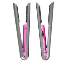 AFRA Japan Hair Straightener, Cordless, Rechargeable, Floating Plates, 3 Temperature Settings, Ergonomic, Lockable Handle, Compact Design.