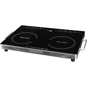 Afra AF-3000ICBK Japan Infrared Cooktop (Double), 3000W, LED Display, Child Lock, Crystal Plate, Stainless Steel Body, G-Mark, ESMA, RoHS, And CB Certified, 2 Years Warranty.