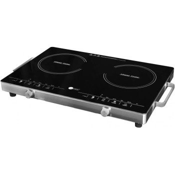 Afra AF-3000ICBK Japan Infrared Cooktop (Double), 3000W, LED Display, Child Lock, Crystal Plate, Stainless Steel Body, G-Mark, ESMA, RoHS, And CB Certified, 2 Years Warranty.
