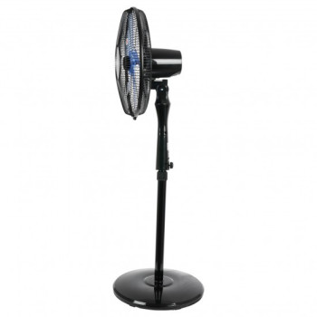 AFRA Japan Electric Stand Fan, AF-1660BKR, 60W, Adjustable Height, 5 Blades, Includes Remote Control, Black, G-Mark, ESMA, RoHS, And CB Certified, 2 Years Warranty