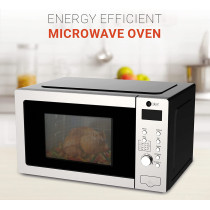 AFRA Japan 30L Microwave Oven With Digital Control, 1200W - Multiple Power Levels, Compact Design With Oven Grill And Quick Defrost Feature, G-MARK, ESMA, ROHS, And CB Certified With 2 Years Warranty