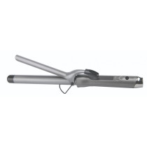 AFRA Japan Hair Curler, AF-360HCGY, PTC Heating Element, LCD Display, 360-Degree Power Cord, Ceramic Coat Barrel, Adjustable Temperature, Cool Safety Tip