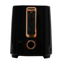 AFRA Japan Electric Breakfast Toaster, 700W, 2 Slots, Removable Crumb Tray, Plastic Body, Black Finish, G-Mark, ESMA, RoHS, CB, 2 years warranty