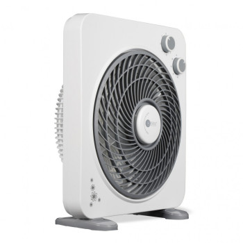 AFRA Japan Electric Box Fan, 45W, 5 Blades, 3 Speeds, Portable, White, G-Mark, ESMA, RoHS, And CB Certified, 2 Years Warranty