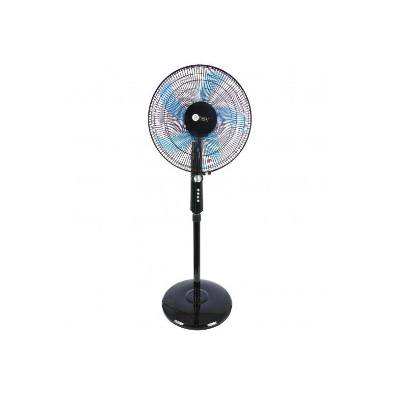 AFRA Japan Electric Stand Fan, 60W, Adjustable Height, 5 Blades, Black, G-Mark, ESMA, RoHS, And CB Certified, 2 Years Warranty