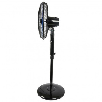 AFRA Japan Electric Stand Fan, 60W, Adjustable Height, 5 Blades, Black, G-Mark, ESMA, RoHS, And CB Certified, 2 Years Warranty