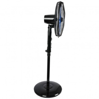 AFRA Japan Electric Stand Fan, 60W, Adjustable Height, 5 Blades, Black, G-Mark, ESMA, RoHS, And CB Certified, 2 Years Warranty