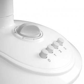 AFRA Japan AF-1645WT Electric Table Fan, 45W, White, G-Mark, ESMA, RoHS, And CB Certified, 2 Years Warranty