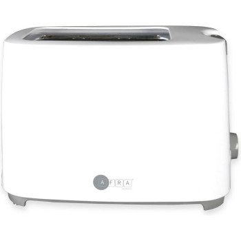 AFRA Japan Electric Breakfast Toaster, 700W, 2 Slots, Removable Crumb Tray, Plastic Body, White Finish, G-Mark, ESMA, RoHS, CB, 2 years warranty