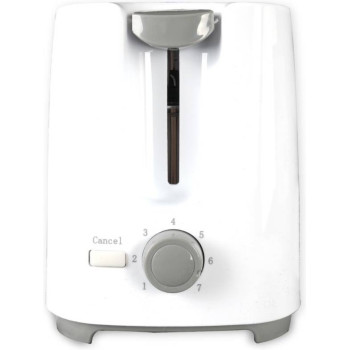 AFRA Japan Electric Breakfast Toaster, 700W, 2 Slots, Removable Crumb Tray, Plastic Body, White Finish, G-Mark, ESMA, RoHS, CB, 2 years warranty
