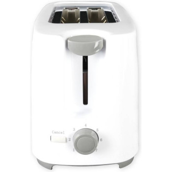 AFRA Japan Electric Breakfast Toaster, 700W, 2 Slots, Removable Crumb Tray, Plastic Body, White Finish, G-Mark, ESMA, RoHS, CB, 2 years warranty