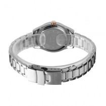 AFRA Celeste Lady's Watch, Silver Metal Alloy Case, Silver Dial, Silver Bracelet Strap, Water Resistant 30m