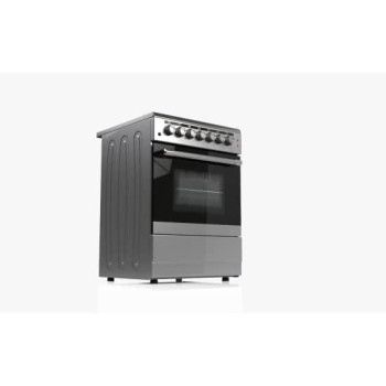 AFRA Japan Free Standing Electrical Cooking Range, 60x60, Rotisserie, 64L, Closed Door Grilling, Vitro Ceramic, Stainless Steel, G-Mark, ESMA, RoHS, CB, 2 years warranty