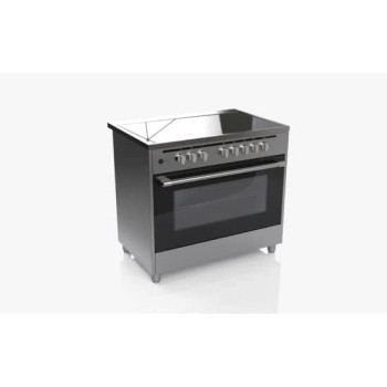 AFRA Japan Free Standing Electrical Cooking Range, 90x60, Rotisserie, 110L, Closed Door Grilling, Stainless Steel, G-Mark, ESMA, RoHS, CB, 2 years warranty