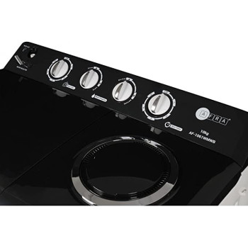 AFRA Japan Washing Machine-Top Load, 450W, 10 Kg, Twin Tub, Semi-Automatic, Freestanding, Deurable Plastic Housing, Washing G-MARK, ESMA, ROHS, and CB Certified, 2 years Warranty