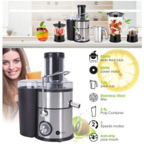 AFRA Japan 4 in 1 Juicer, 2 Speed Settings, Pulse Function, 1.5 Litre Capacity, Glass Blender, With Meat Chopper & Grinder Jar, 5 Speed Settings, G-Mark, ESMA, RoHS, And CB Certified, 2 Years Warranty