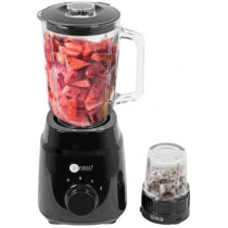 AFRA Japan 2 in 1 Blender, 2 speed settings, Pulse Function, 1.5 Litre Capacity, 4 Cutting Blades, Glass Blender & Grinder Jar, Easy-To-Clean, G-Mark, ESMA, RoHS, And CB Certified, 2 Years Warranty
