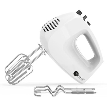 AFRA Japan Hand Mixer, 250W, For Eggs and Dough, Ejector Button with Safety, 5 Speed Settings, Turbo Function, G-MARK, ESMA, ROHS, and CB Certified, 2 years warranty