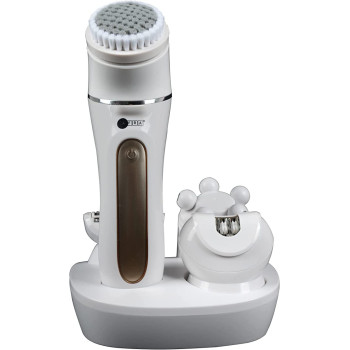 AFRA Japan Ladiesâ€™ Epillator Kit, AF-600LSWT, Lithium-Ion Battery, Rechargeable, 90 Minutes Running Time, Swappable Heads, Ergonomic, Charging Base. : Amazon.ae: Electronics