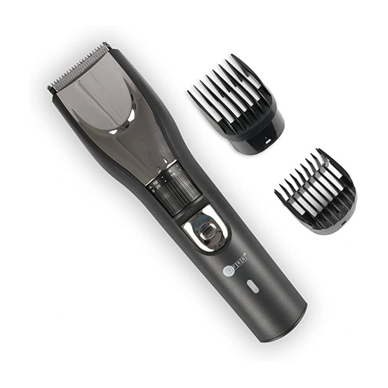 AFRA Japan Hair Clipper, AF-600HCBK, 3 Hours Running Time, Lithium Battery, Rechargeable, Ergonomic Design, Alloy Cutter, Rotation Adjustment, USB Cable Charging.