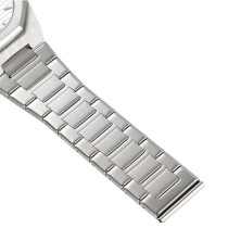 AFRA Octavian Gentleman's Watch, Lightweight Metal Case, White Dial, Metal Bracelet Strap, Water Resistant 30m