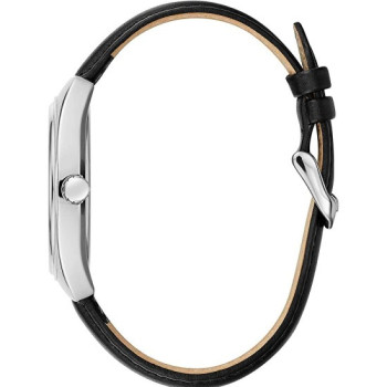 AFRA Carina Lady's Watch, Lightweight Silver Metal Case, Leather Strap, Water Resistant 30m