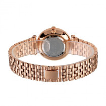 AFRA Ballare Ladies Watch, Gold Case, White Dial, Gold Bracelet
