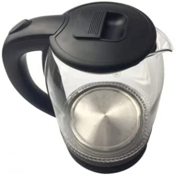 AFRA Japan Electric Kettle Glass, 1500W, 1.8L, Strong Glass Body with 2 years warranty, ESMA, ROHS, and CB Certified.