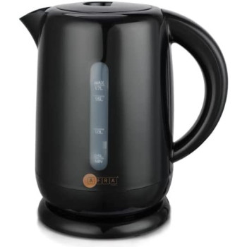 AFRA Japan Electric Kettle, 1.7L Capacity, 2200W, Dry Boil Protection, Strix Control, Automatic Shut-off, Overheat Protection, Black, G-Mark, ESMA, RoHS, CB, 2 years warranty