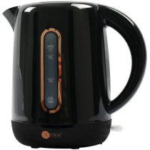 AFRA Japan Electric Kettle, 1.7L Capacity, 2200W, Dry Boil Protection, Strix Control, Automatic Shut-off, Overheat Protection, Black, G-Mark, ESMA, RoHS, CB, 2 years warranty