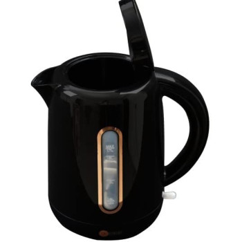 AFRA Japan Electric Kettle, 1.7L Capacity, 2200W, Dry Boil Protection, Strix Control, Automatic Shut-off, Overheat Protection, Black, G-Mark, ESMA, RoHS, CB, 2 years warranty