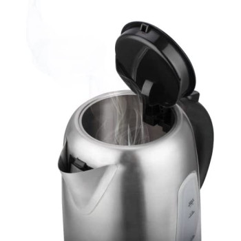 AFRA Japan Electric Kettle, 1.7L Capacity, 2200W, Automatic Shut-off, Overheat Protection, Stainless Steel Finish, G-Mark, ESMA, RoHS, CB, 2 years warranty