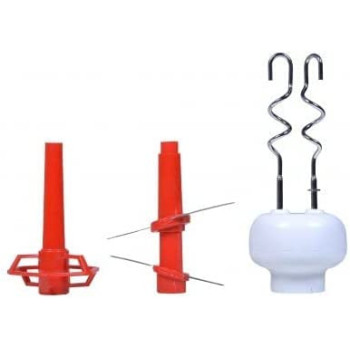 AFRA Japan 2 speed, 5- Piece Hand Blender Set, 700W, Stainless Steel Shaft, GMARK, ESMA, ROHS, and CB Certified with 2 years Warranty, White/ Red .