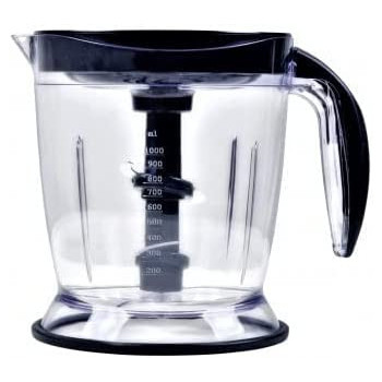 AFRA Japan Electric Chopper, 500W 1.7 L, Stainless Steel Blades, G-MARK, ESMA, ROHS, and CB Certified with 2 years Warranty, Black/ Clear