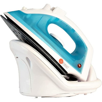 Japan Cordless Steam Iron, 1600 W, Ceramic Coat Soleplate, Quick Reheat, Water Level Indicator, Overheat Protection, White/Blue, G-MARK, ESMA, ROHS, and CB Certified with 2 years Warranty
