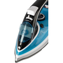 AFRA Japan Steam Iron, 2200 W, Ceramic Coat Soleplate, Heat Distribution, Fast Heat-Up, Double Safety, White/Grey/Blue, G-MARK, ESMA, ROHS, and CB Certified with 2 years Warranty