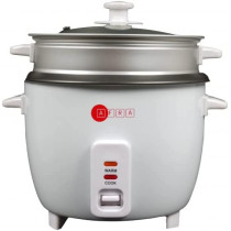 Afra Japan Rice Cooker, 1.5 Litre, Non-stick Inner Pot, Glass Lid, Aluminum Heating Plate, Keep-warm Function, With Measuring Cup & Spoon, G-mark, ESMA, ROHS, And CB Certified, 2 Years Warranty