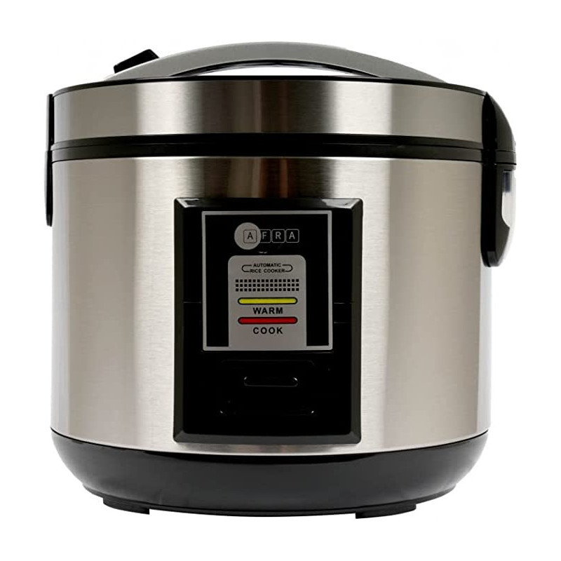 Afra Japan Rice Cooker, 1.8 Litre Capacity, Inner Pot, Aluminium Heating Plate, Quick & Efficient, Preserves Flavors & Nutrients, G-mark, ESMA, ROHS, And CB Certified, 2 Years Warranty