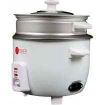 Afra Japan Rice Cooker, 1.0 Litre Capacity, Non-stick Inner Pot, Glass Lid, Aluminium Heating Plate, Keep-warm Function, G-mark, ESMA, ROHS, And CB Certified, 2 Years Warranty