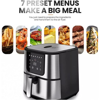 AFRA Japan Air Fryer, 1600-1800W, 5.5L Capacity, Adjustable Temperature, Overheat Protection, Non-Slip Feet, Cool Touch Handle, G-MARK, ESMA, ROHS, and CB Certified, 2 years warranty