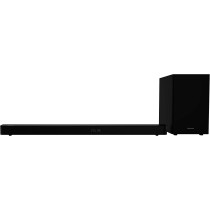 Hisense HS212F 2.1ch Sound Bar with Wireless Subwoofer, 120W, Powered by Dolby Audio, Pure Surround, Ezplay Support, Roku TV Ready, Bluetooth, HDMI ARC/Optical/AUX/USB, 3 EQ Modes, Black