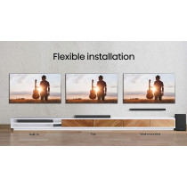 Hisense HS212F 2.1ch Sound Bar with Wireless Subwoofer, 120W, Powered by Dolby Audio, Pure Surround, Ezplay Support, Roku TV Ready, Bluetooth, HDMI ARC/Optical/AUX/USB, 3 EQ Modes, Black