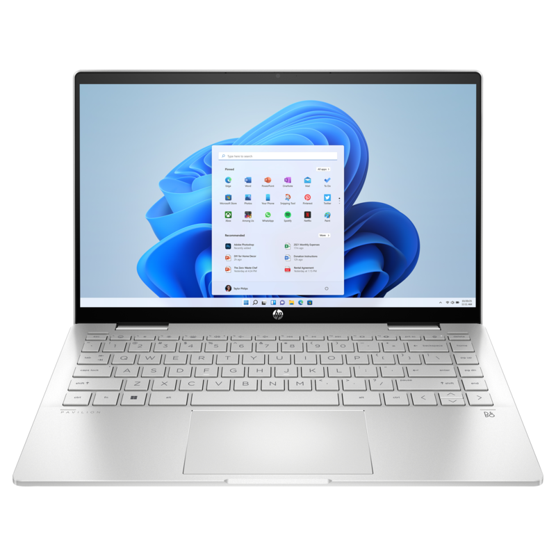 HP Pavilion x360 2-in-1 Laptop 14-ek0019ne (79T32EA), Intel Core i5-1235U Processor, 16GB RAM, 512GB SSD, 14 Inch FHD Touch Dsplay, Windows 11 Home