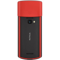 Nokia 5710 Xpress Audio Feature Phone with Built-in Wireless Earbuds, 4G MP3 player, FM radio, and Music Keys (Dual SIM) - Black