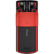 Nokia 5710 Xpress Audio Feature Phone with Built-in Wireless Earbuds, 4G MP3 player, FM radio, and Music Keys (Dual SIM) - Black