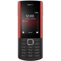 Nokia 5710 Xpress Audio Feature Phone with Built-in Wireless Earbuds, 4G MP3 player, FM radio, and Music Keys (Dual SIM) - Black