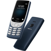 Nokia 8210 Feature Phone with 4G connectivity, large display, built-in MP3 player, wireless FM radio and classic Snake game (Dual SIM), Blue